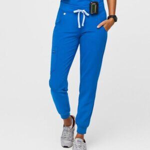 FIGS, Zamora Jogger Scrub Pants, Petite Small, Royal Blue